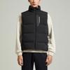Anta Solid Color Zip Stand Collar Vest Men Vests Black 952247903-3