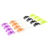200Pcs/Set Halloween Plastic Mixed-Color Miniature Spiders Decorate Small Toys