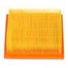 Motorrad Luftfilter 17211?KRE?9000 Quadratisch Gelb Ersatz für NXR125 XR125 XR125L 2003?2007
