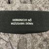 DESCENTE x Mizusawa Down DOR-G9738W Black Hooded Long Down Coat coat M blackUsed