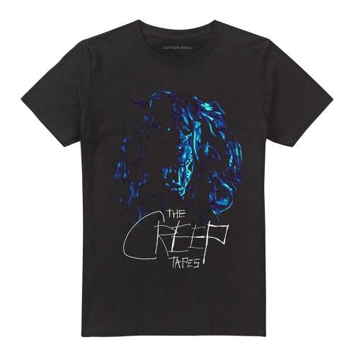The Creep Tapes Unisex Adult Wolf Mask T-Shirt