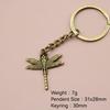 Xiyin Simple Dragonfly Keychain Pendant