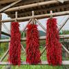 Artificial Vegetable Fake Chilli Pepper Garlic Bunch Hanging Ornaments For Home Kitchen Restaurant Decoration Photography Props