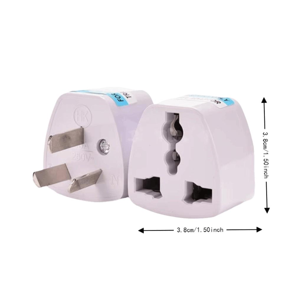 220V AU Plug Converter Adapter 3 Pin Travel Conversion Plug  for Phones Household Appliances