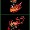 Demon Slayer's Blade Flame Tanjirou's Breath of Fire Anime Figure Cartoon Desk Decor Ornament Gifts Model