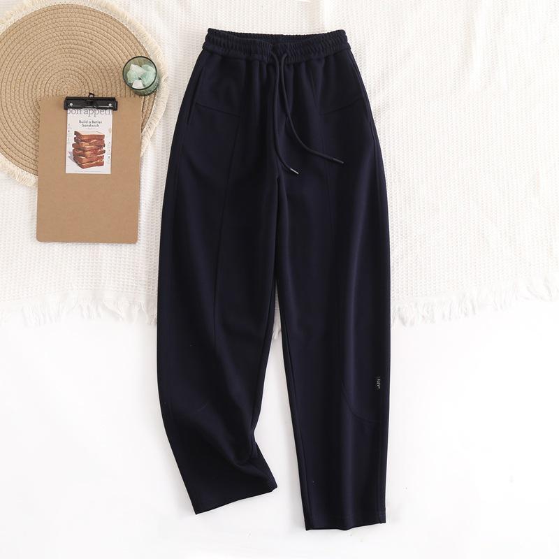 Women's High Waist Slimming Wide-Leg Sweatpants - Versatile Spring/Autumn Casual Banana Pants
