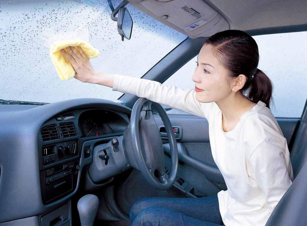 Cogit 34 x 30 cm Anti-Fog Towel, Yellow,
