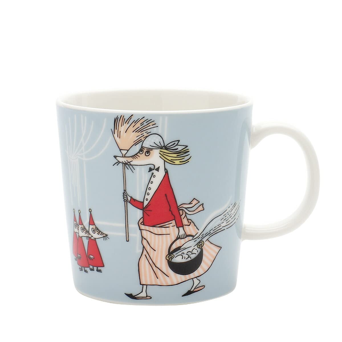 

Arabia Moomin Gray Mug, Fillyjonk, [Used] серый