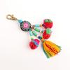 Flower Bohemian Tassel Pendant Handmade DIY Ethnic Style Pendant  Hanging Accessory