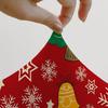 Elastic Sofa Cover Red Christmas All-Inclusive Three-Seat Sofa Cover Furniture Protective Cover