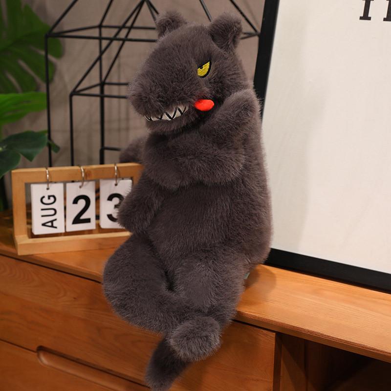 Adorable Plush Green Crocodile Cute Faux Wolf And Fox Stuffed Animal Toy For Kids