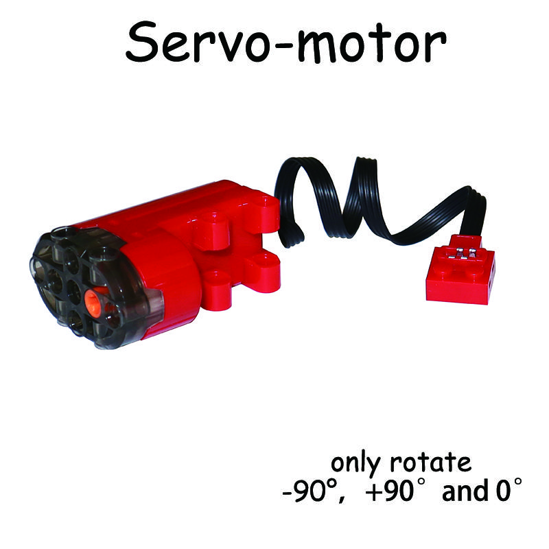 Technical Motors Parts Power Functions PF Model Sets Compatible Tarin Car Accessories Building Blocks MOC High-tech Bricks Toys