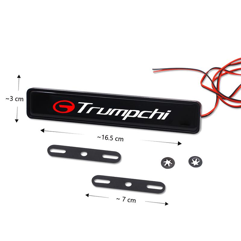 For Trumpchi Gs4 Gs5 Gs8 Ga3 Ga6 M8 GS4 Ga4 Ga8 GS4 Coupe Medium Net Car Logo Lights Decoration Auto Front Grill Emblem LED Lamp