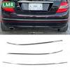 Til 2008-2011 W204 Mercedes-Benz C-klasse Bageste Krom Kofangerbeklædning 2048850921 2048851021 2048850421