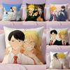 Anime D-Doushisei Pillow Case Ultra Soft Skin Friendly Fabric Cloud Like Comfort & Concealed Zipper