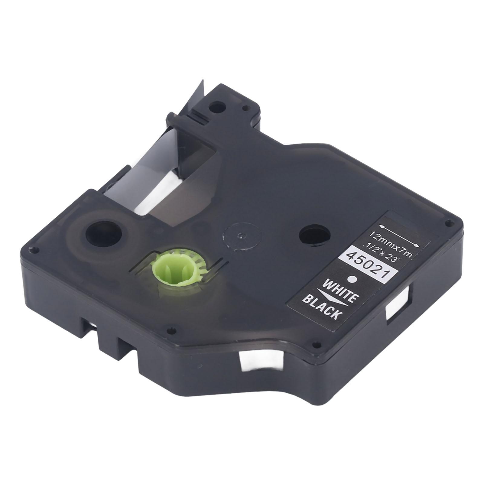 

Стрічка для виготовлення етикеток Довга водонепроникна стрічка для етикеток довжиною 12 мм, 23 фути, стійка до нафти, рівномірна, довговічна. різнокольоровий