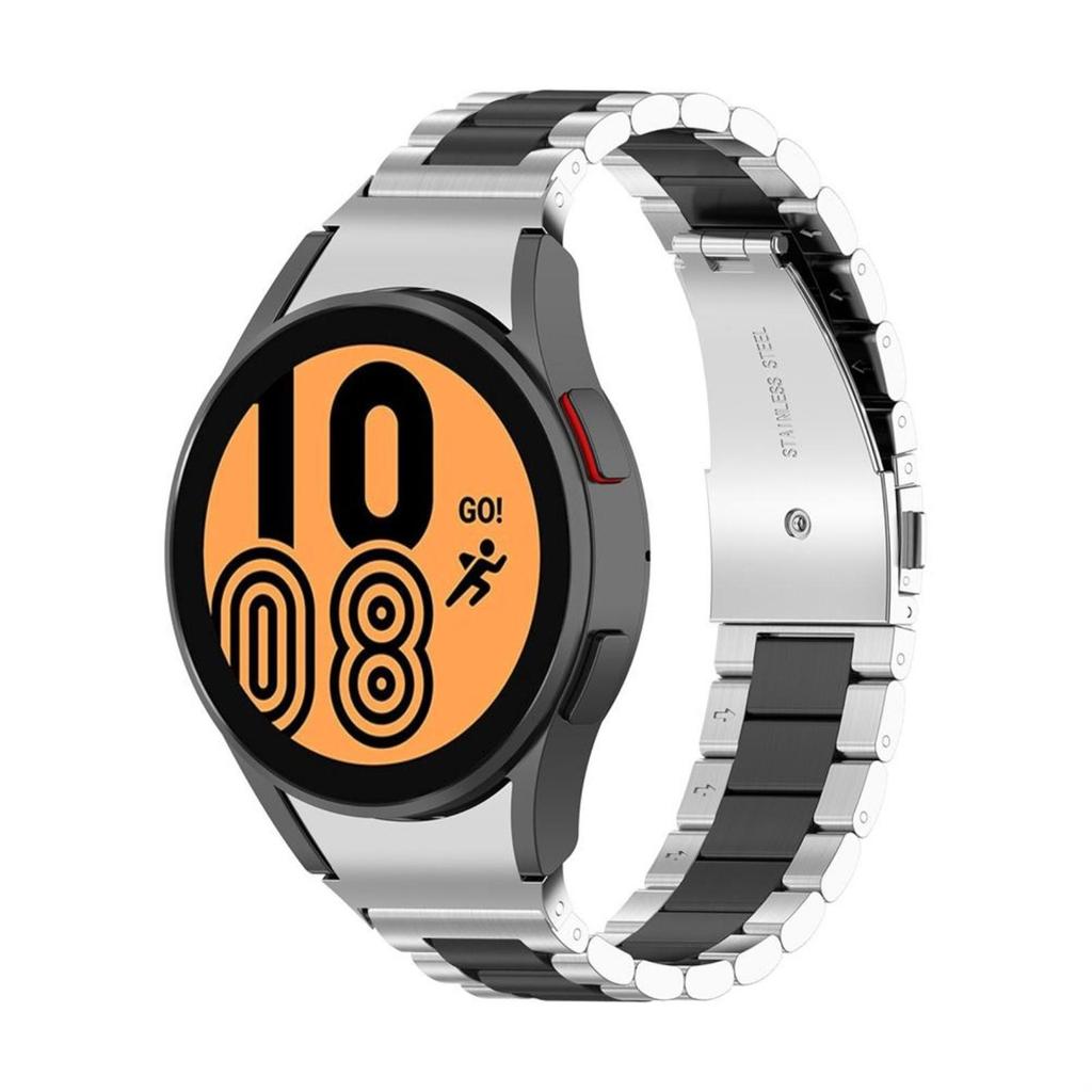 Solider Edelstahl Kompatibel für Samsung Galaxy Watch5 Ersatzarmbänder Metall Uhrenarmband