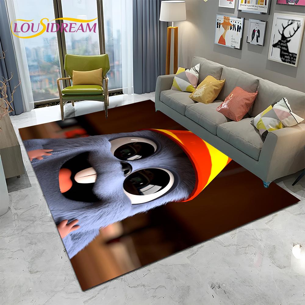 Cartoon Grizzy and The Lemmings Carpet Rug for Home Living Room Bedroom Sofa Doormat Decor,kids Area Rug Floor Mat