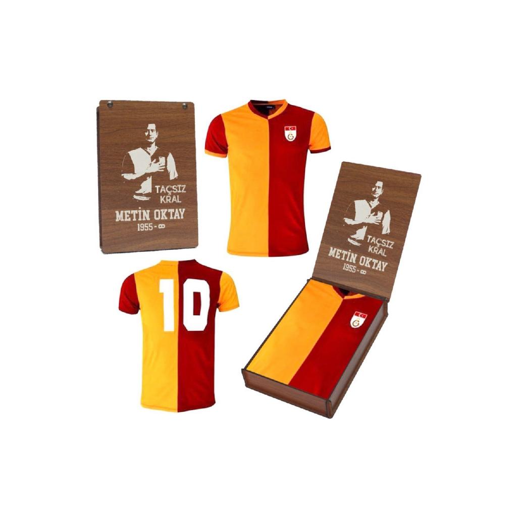Licensed Text Oktay Uniform Special Design Metin Oktay Printed Wooden Retro Kutlu