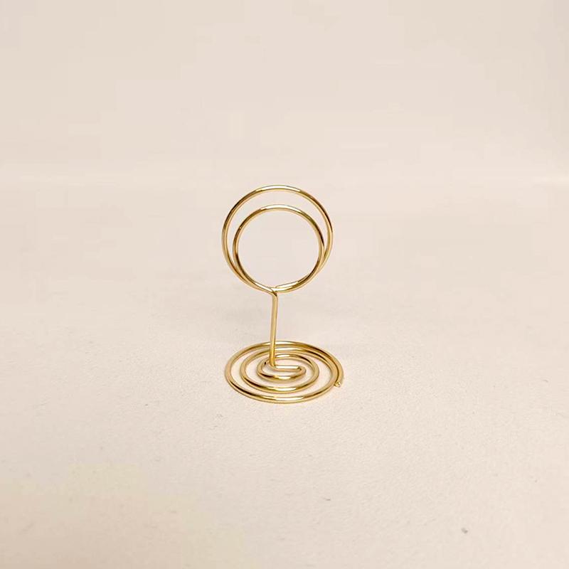 10/15Pcs/Pack Name Sign Card Clip Home Decoration Metal Theme Parties Birthday Sturdy Table Number Wedding Place Card Holders