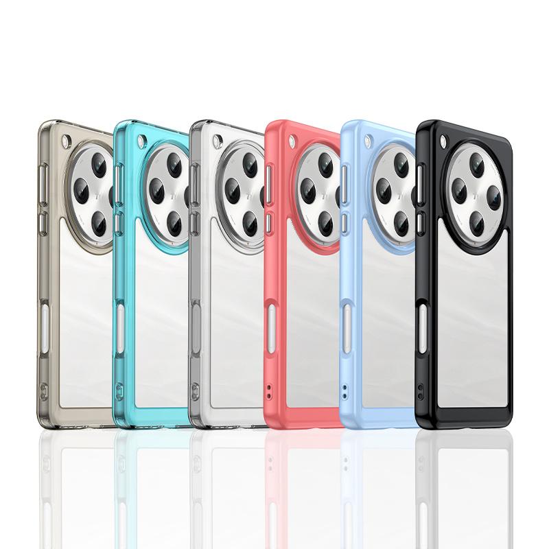 Transparent Colorful TPU Case for OPPO Find X8 Pro 5G Protective Cover Clear Fundas Coque Capa