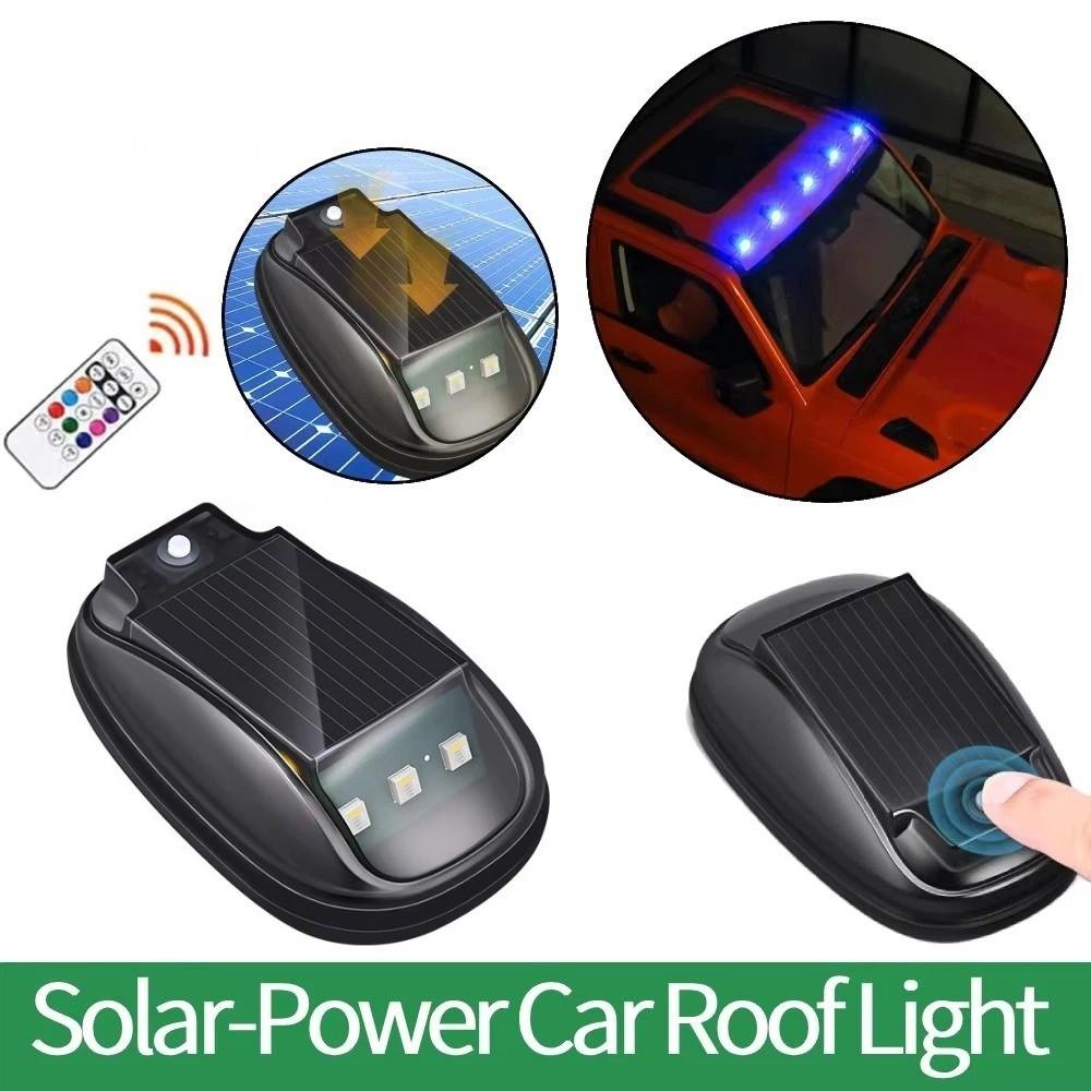 Waterproof Solar LED Flash Light Wireless Roof LED Navigation Light Pickup Truck