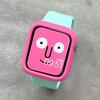 Case+Sport Strap For Apple Watch Band 45mm ultra 2 49mm 40 44 41 42mm Silicone Engraved bracelet iwatch series 10 9 8 7 se 4 5 6