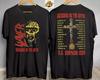 Camiseta Slayer Época Tour Abyss 1990 Vintage Presente de Concerto Campanha EUA Banda