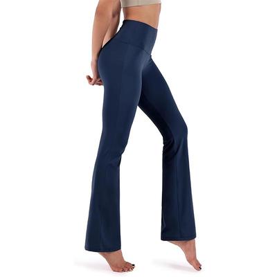 Damen High Waist Yoga Schlaghosen - Locker, Weitbein, Lässige Sport- & Tanzbekleidung