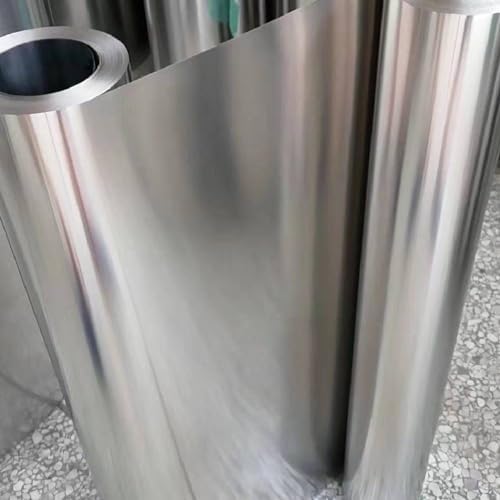 Bilaida Stainless Steel Plate, Hobby Material, Roll, SUS304, 1000mm Long (0.2mm Thickness, 40cm Width)