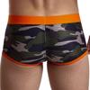 Boxer JOCKMAIL Nylon Camouflage Stampato Mesh traspirante Boxer Slip a vita bassa Mutande Alla moda Intimo sportivo grande elasticizzato da uomo