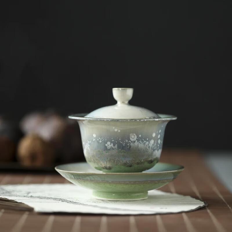 Yunyan Qiongtai Flying Snow Handmade Gaiwan Tea Set