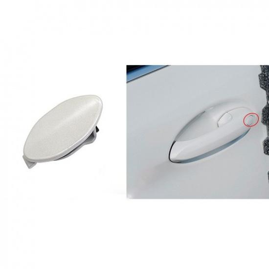 

Car White Door Outer Handle Cover Door Handle Cover For BMW 5 Series 51217489341