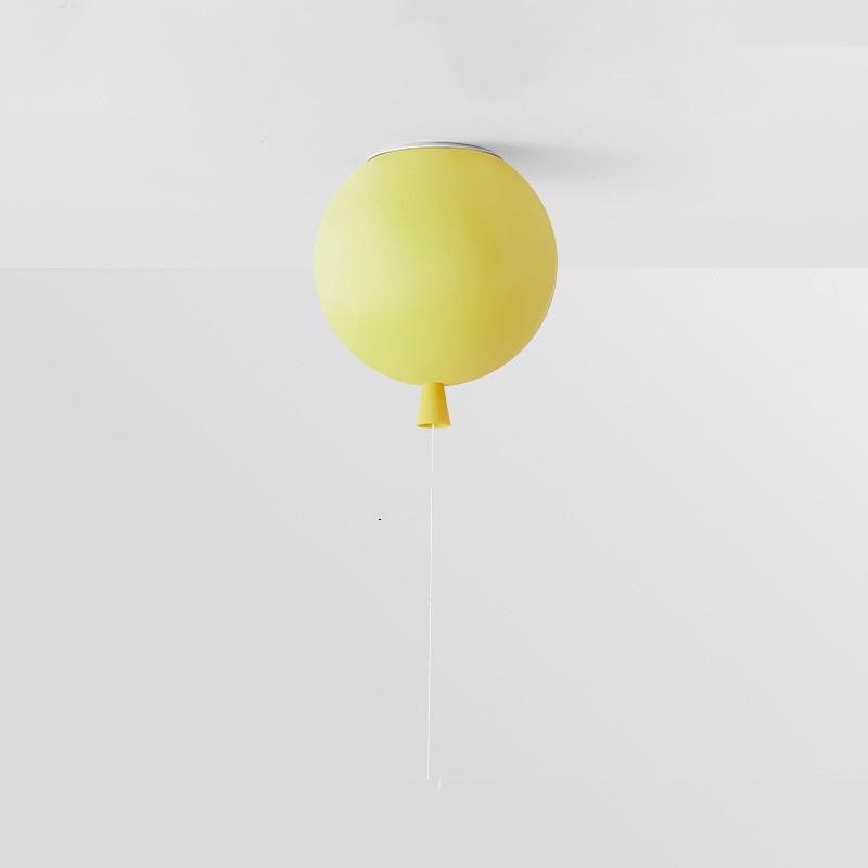 Children's Princess Room Ceiling Lamp - Creative Balloon Design for Bedroom, Balcony, Colored Kindergarten, or Playground Décor