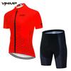 Cross-border NW New Cycling Suit Summer Short-sleeved Top Men's Road Bike Large Size Quick-drying Perspiration Breathable
