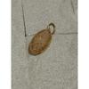 Used Agate Necklace Charm, K10, Opal, Mother-of-pearl, Reversible