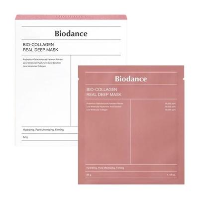 Bio Collagen Real Deep Mask 7 Pcs – Intensive Firming & Moisture Sheet Mask, Korean
