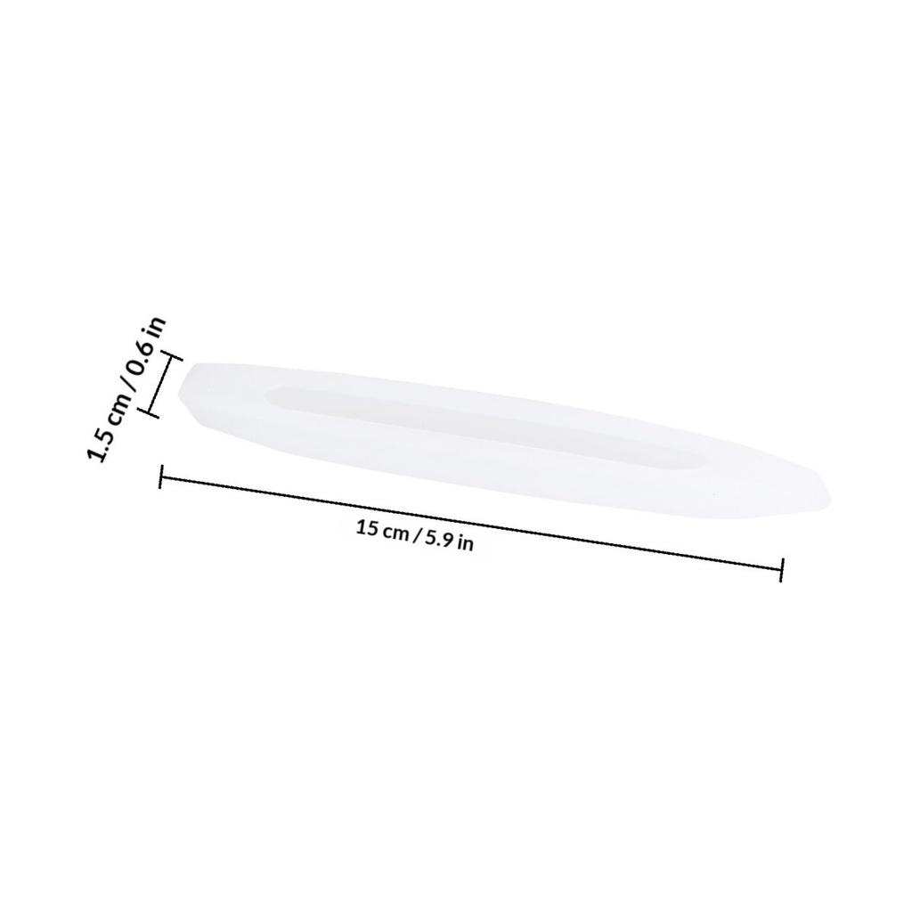 1Pcs Sturdy Silicone Ballpoint Pen Mold DIY Resin Epoxy Pen Making Mold Creative Shape for Crafters Home Workshop Studio Smooth