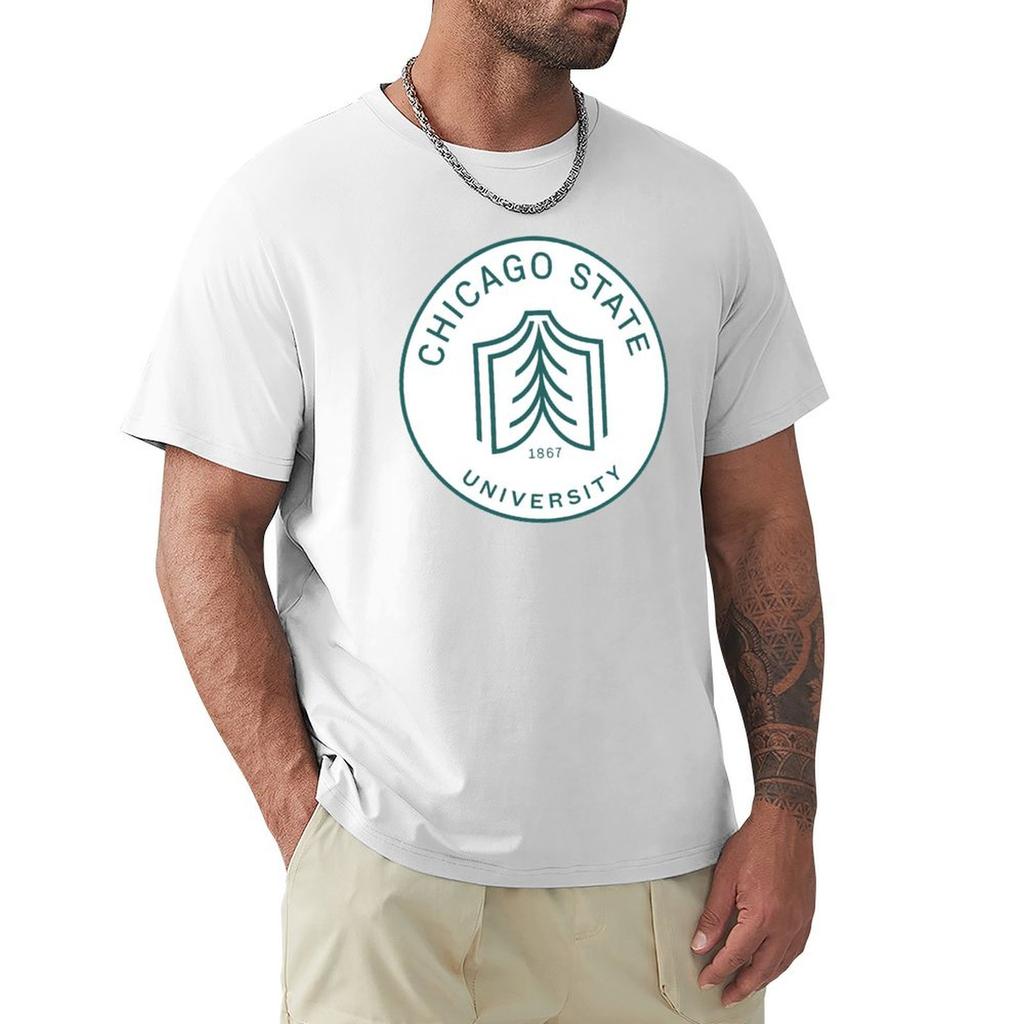 Chicago State University Tshirt Fashion Simple Casual Tee Shirt