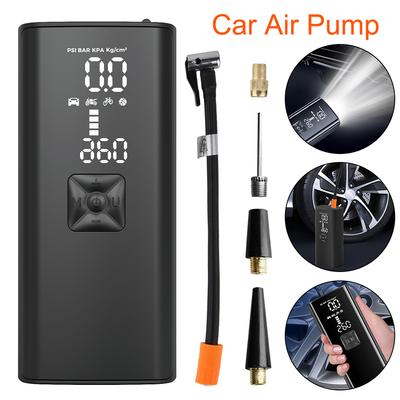 150PSI 4000mAh Tire Pressure Test Tire Air Pump Portable Inflator Digital With LED Flashlight Car Air Compressor
