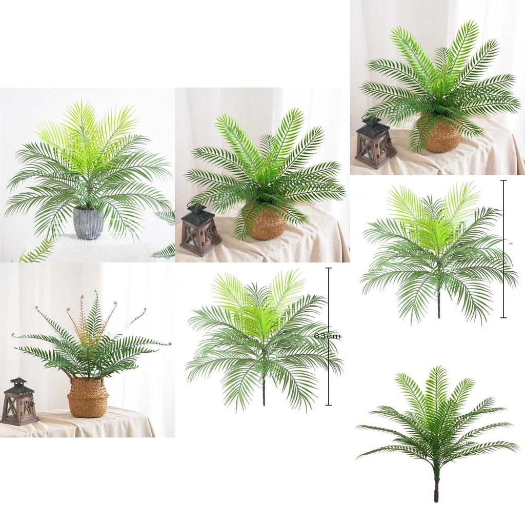 Planta Artificial Dypsis Lutescens Decorativa Con Hojas de Plástico Para Decoración de Bodas y Eventos