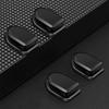 New Car Hooks Organizer Storage for USB Cable Headphone Key Storage 1/2/6Pcs Self Adhesive Wall Hook Hanger Auto Fastener Clips