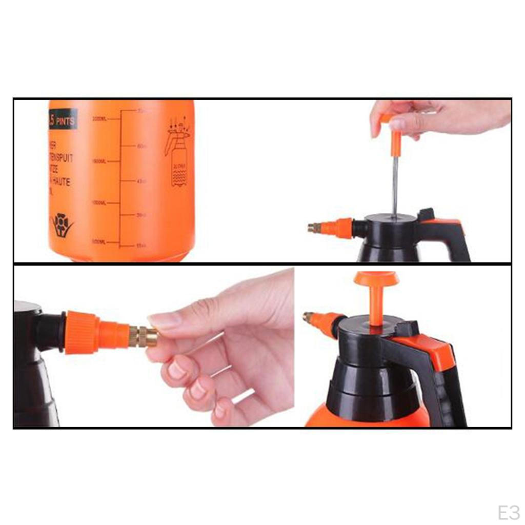2L/3 Pressure Pump Sprayer Adjustable Nozzle Lawn Water Spray Bottle