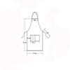 NEW New Chef Waiter Cafe Shop Pure Color Cooking Apron for Woman Men BBQ Hairdresser Aprons Bibs Kitchen Accessory