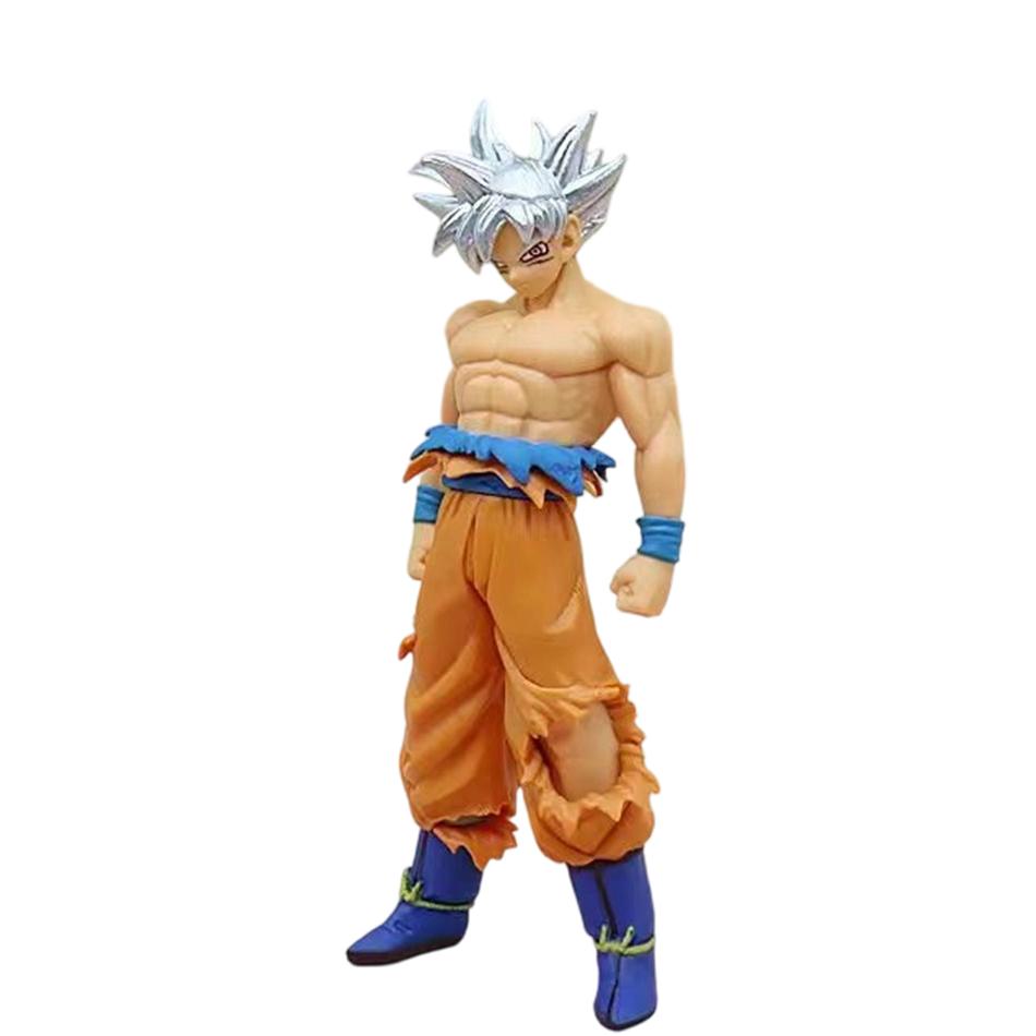 Dragon Ball Z Anime Action Figures - Goku Broly Vegeta Super Saiyan Forms 18cm PVC Model - Collectible Figurine Gift for Kids and Fans