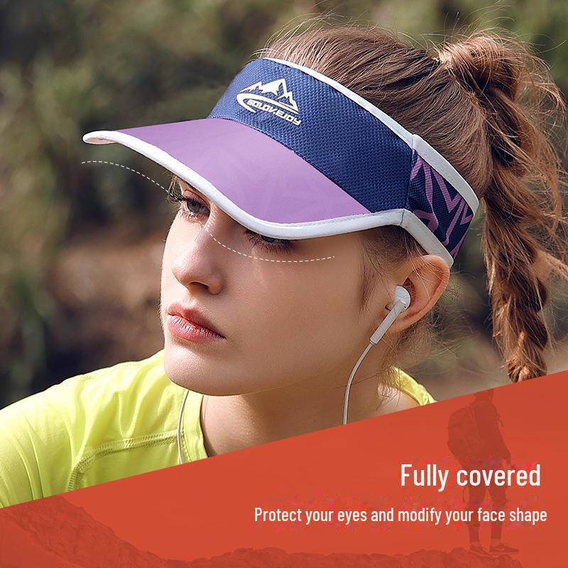Unisex Quick-Dry Breathable Sunshade Cap for Outdoor Sports & Marathon XMZ241