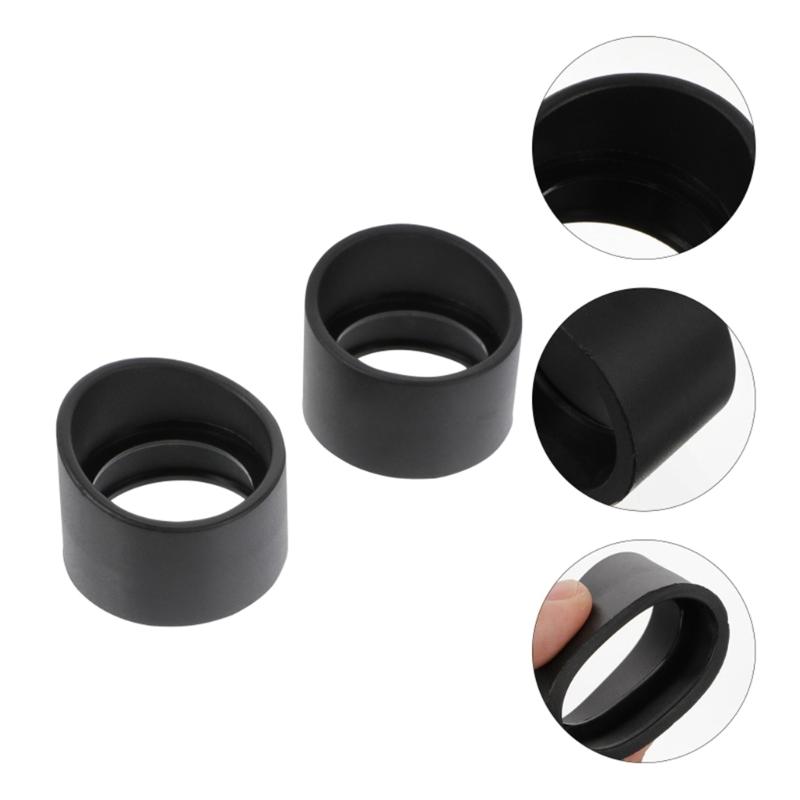 33/36mm Diameter Rubber Eyepiece Cover Guards For Binocular Biological Stereo Microscope Telescope