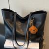 Big bag women's 2025 new retro large-capacity simple tote bag casual commuter shoulder bag underarm bag