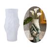 Flower Pot Silicone Mold Concrete Cement Flowerpots Mold Aromatherapys Plasters Mold Candle Cup Epoxy Mold Home Decors