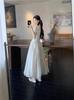 Plus Size French Retro High-Waist Patchwork Fairy Dress for Women - Summer 2026 Collection